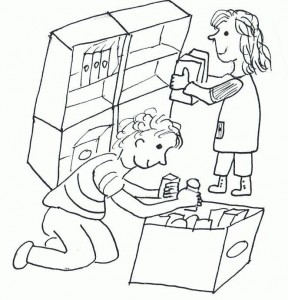 Schulversprechen Aufräumen