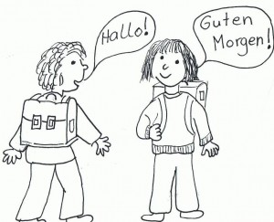 Schulversprechen Begrüßung