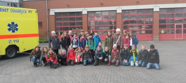 Besuch bei der Berufsfeuerwehr